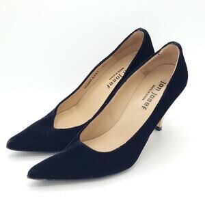JON JOSEF Classic Dress Pumps Made in Spain black women's size 5.5